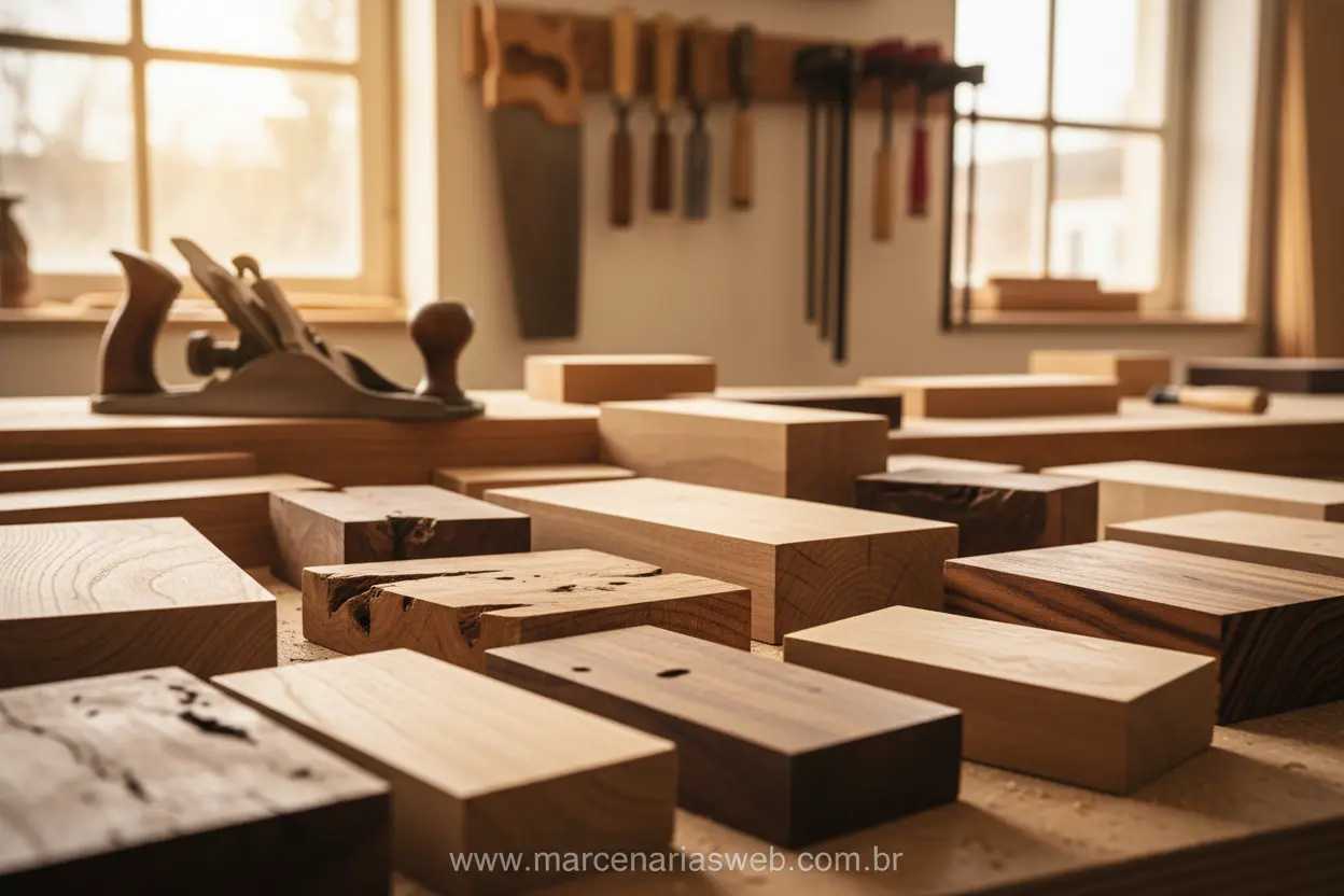 Tipos de Madeira e Suas Aplicações na Marcenaria Guia Completo